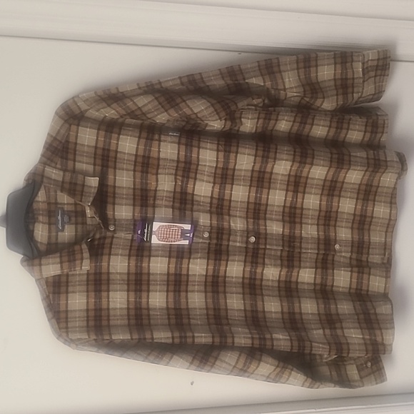 Men's XXL Eddie Bauer Flannel Shirt - Picture 1 of 5